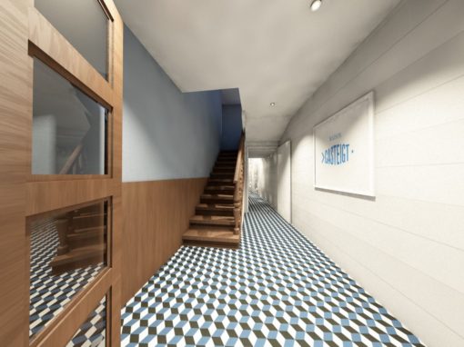 // EN COURS // HALL D’IMMEUBLE ET ENTRÉE LABO