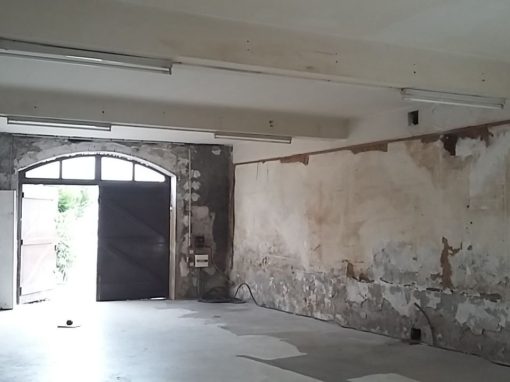 // EN COURS // TRANSFORMATION D’UN DÉPÔT EN BUREAUX